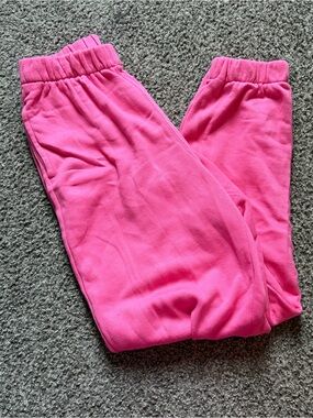 Hollister hot pink sweatpants XS